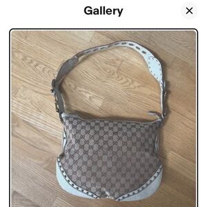 Vintage Gucci Large Pelham Messenger Bag